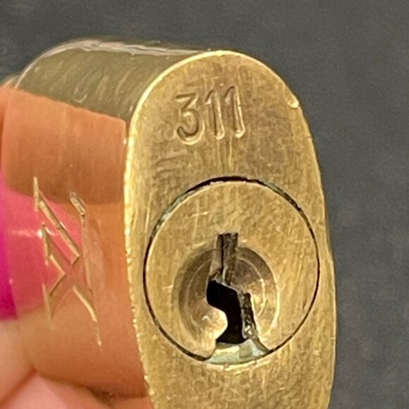 Louis Vuitton Lock and Key Set #311 (JB1256) - Picture 3 of 4